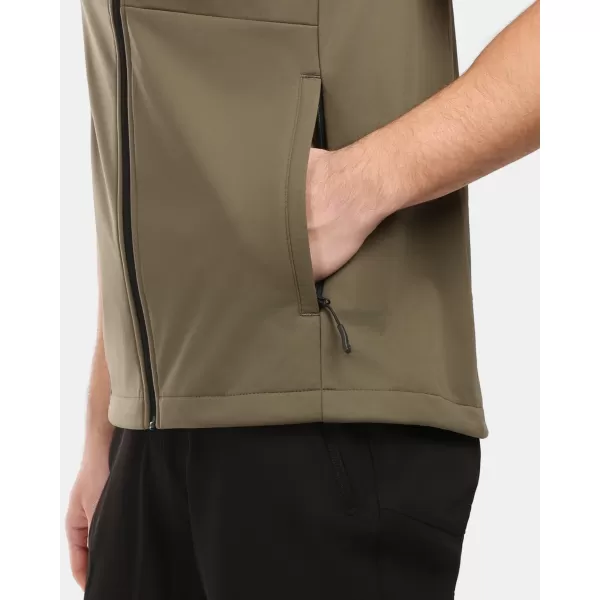  Pánská softshellová vesta KILPI NOIL-M 1M0116KI KHAKI 