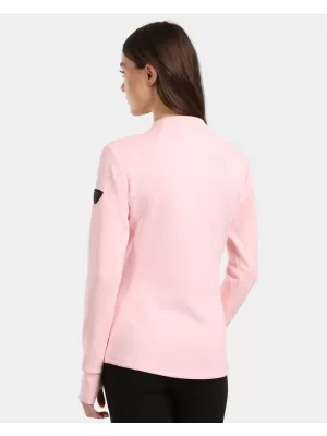 Dámská fleece mikina KILPI LAJEN-W 1L0205KI SVĚTLE RŮŽOVÁ