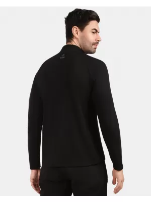 Pánská fleece mikina KILPI MONTALE-M 1M0203KI ČERNÁ