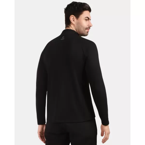  Pánská fleece mikina KILPI MONTALE-M 1M0203KI ČERNÁ 