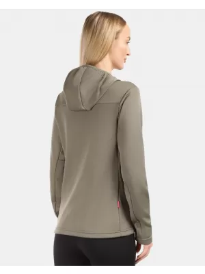Dámská fleece mikina KILPI SEVELEN-W 1L0203KI ZELENÁ