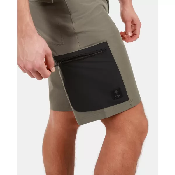  Pánské kraťasy KILPI NAVIA-M 1M0410KI ZELENÁ 