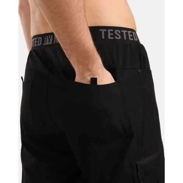  Pánské kraťasy KILPI ASHER-M 1M0409KI ČERNÁ 