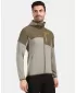 Pánská fleece mikina KILPI NASHVILLE-M 1M0201KI ZELENÁ