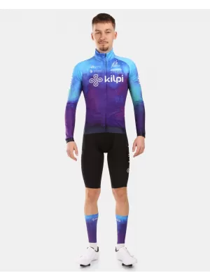 Pánský cyklo dres KILPI VULCANO-M BLU MODRÁ