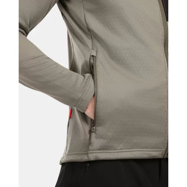  Pánská fleece mikina KILPI SEVELEN-M 1M0202KI ZELENÁ 