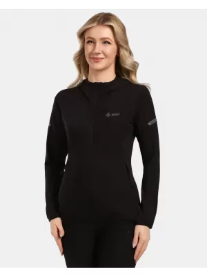 Dámská fleece mikina KILPI MEMPHIS-W 1L0201KI ČERNÁ