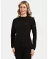 Dámská fleece mikina KILPI MEMPHIS-W 1L0201KI ČERNÁ