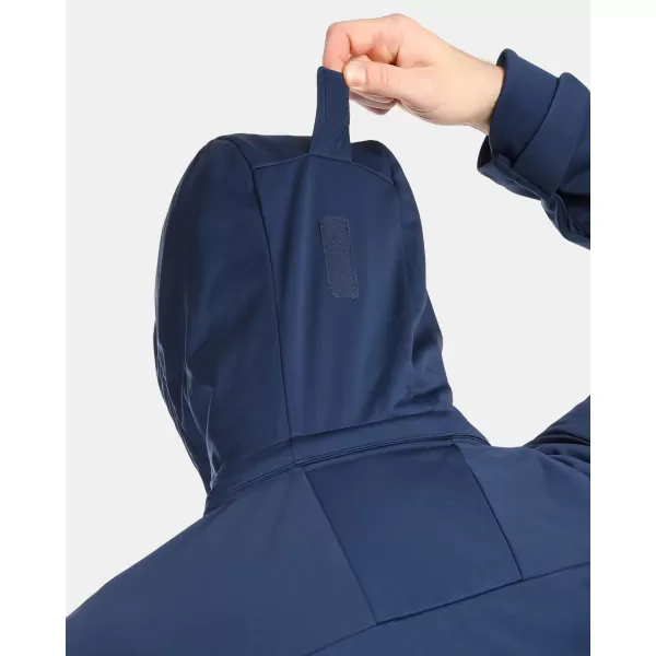  Pánská softshellová bunda KILPI ONTAVIO-M 1M0112KI TMAVĚ MODRÁ 