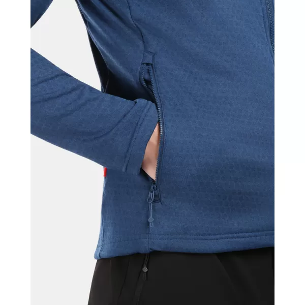  Pánská fleece mikina KILPI SEVELEN-M 1M0202KI TMAVĚ MODRÁ 