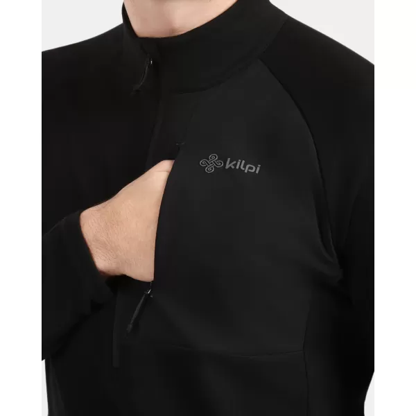  Pánská fleece mikina KILPI MONTALE-M 1M0203KI ČERNÁ 