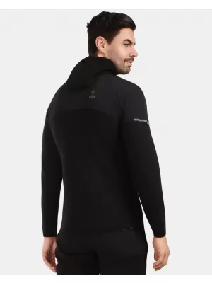 Pánská fleece mikina KILPI NASHVILLE-M 1M0201KI ČERNÁ