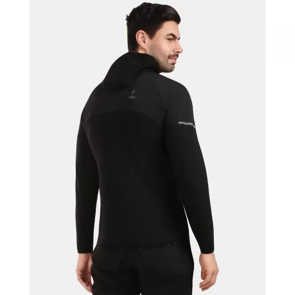  Pánská fleece mikina KILPI NASHVILLE-M 1M0201KI ČERNÁ 