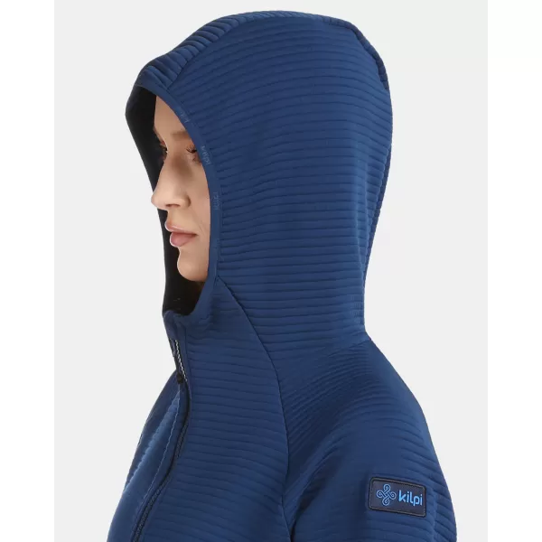  Dámská fleece mikina KILPI TANALI-W 1L0202KI TMAVĚ MODRÁ 