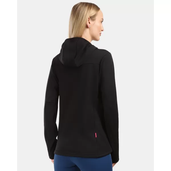  Dámská fleece mikina KILPI SEVELEN-W 1L0203KI ČERNÁ 