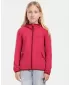 Dívčí fleece mikina KILPI MEMPHIS-JG 1J0202KI RŮŽOVÁ