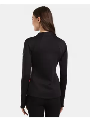 Dámská fleece mikina KILPI LAJEN-W 1L0205KI ČERNÁ