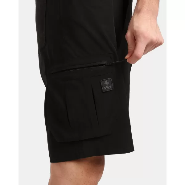  Pánské kraťasy KILPI ASHER-M 1M0409KI ČERNÁ 