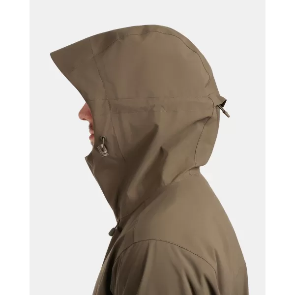 Pánská hardshellová bunda KILPI MONTANA-M 1M0102KI KHAKI 