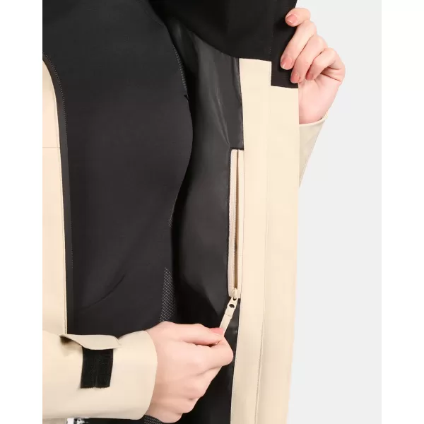  Dámská bunda KILPI AYRA-W 1L0108KI BÉŽOVÁ 