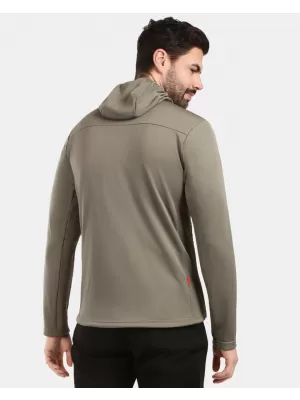 Pánská fleece mikina KILPI SEVELEN-M 1M0202KI ZELENÁ