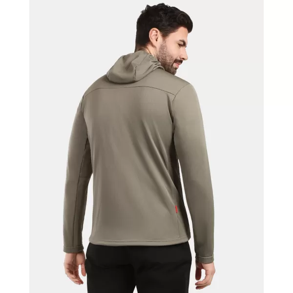 Pánská fleece mikina KILPI SEVELEN-M 1M0202KI ZELENÁ 