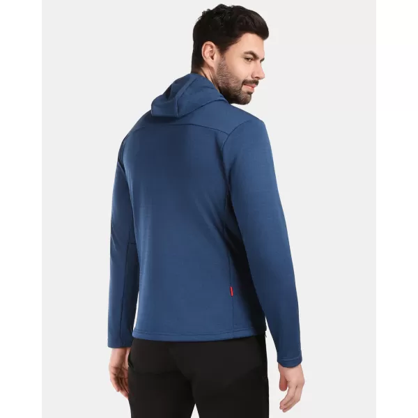  Pánská fleece mikina KILPI SEVELEN-M 1M0202KI TMAVĚ MODRÁ 