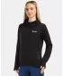 Dámská fleece mikina KILPI SEVELEN-W 1L0203KI ČERNÁ