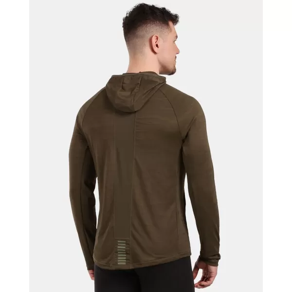  Pánské funkční triko KILPI AILEEN-M 1M0308KI KHAKI 