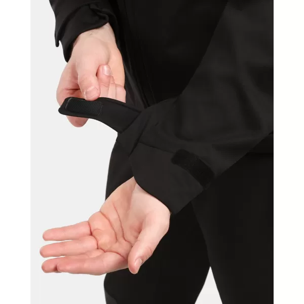 Pánská softshellová bunda KILPI ONTAVIO-M 1M0112KI ČERNÁ 