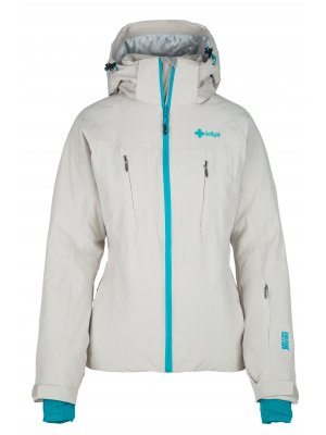 Dámská lyžařská bunda KILPI ADDISON-W JL0099KI BÉŽOVÁ