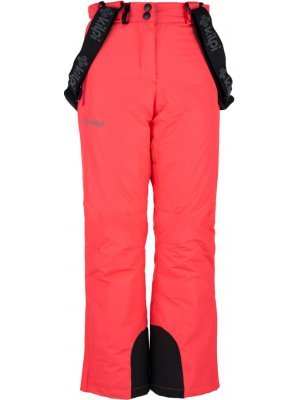 Dívčí lyžařské kalhoty KILPI ELARE-JG JJ0023KI RŮŽOVÁ