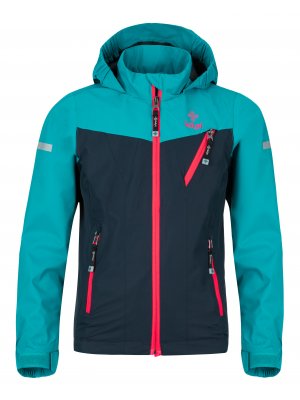 Dívčí bunda KILPI ORTLER-JG KJ0078KI TMAVĚ MODRÁ
