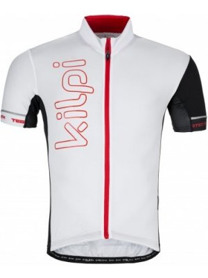 Pánský cyklo dres KILPI ELYON-M KM0203KI BÍLÁ