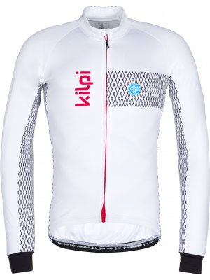 Pánský cyklistický dres KILPI CAMPOS-M LM0059KI BÍLÁ