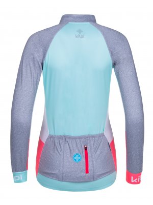 Dámský cyklistický dres KILPI CAMPOS-W LL0057KI TYRKYSOVÁ