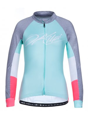 Dámský cyklistický dres KILPI CAMPOS-W LL0057KI TYRKYSOVÁ