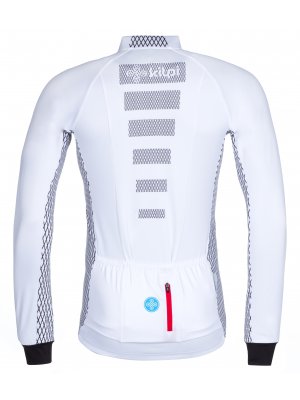 Pánský cyklistický dres KILPI CAMPOS-M LM0059KI BÍLÁ