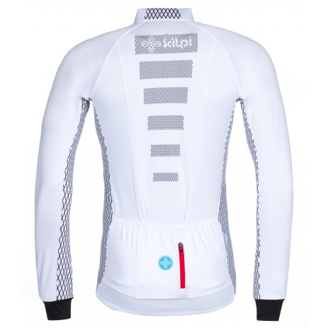  Pánský cyklistický dres KILPI CAMPOS-M LM0059KI BÍLÁ 