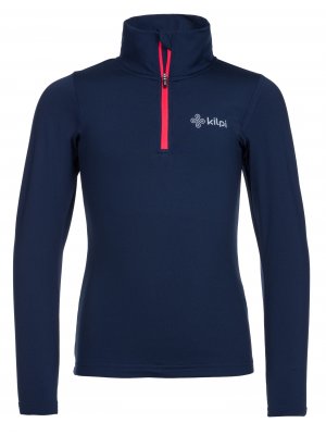 Dětské termo triko KILPI WILKE-J LJ0022KI TMAVĚ MODRÁ
