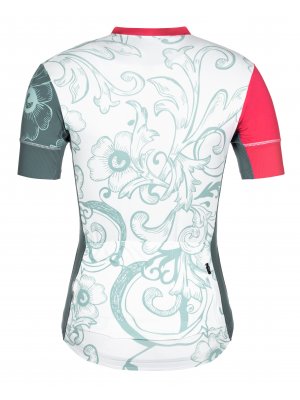 Dámský cyklistický dres KILPI ORETI-W ML0041KI SVĚTLE MODRÁ