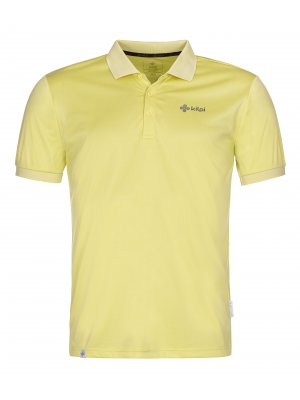 Pánské funkční triko KILPI COLLAR-M MM0020KI ŽLUTÁ