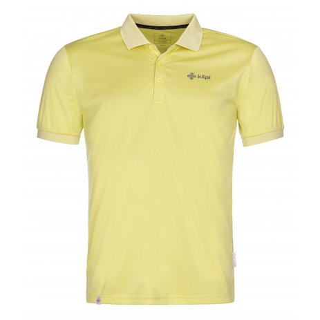  Pánské funkční triko KILPI COLLAR-M MM0020KI ŽLUTÁ 