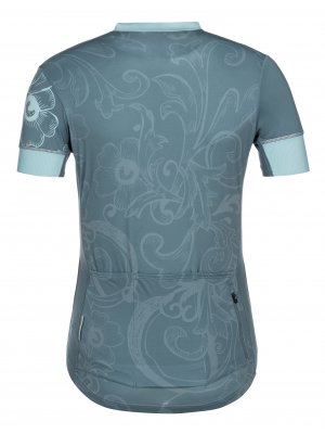 Dámský cyklistický dres KILPI ORETI-W ML0041KI MODRÁ