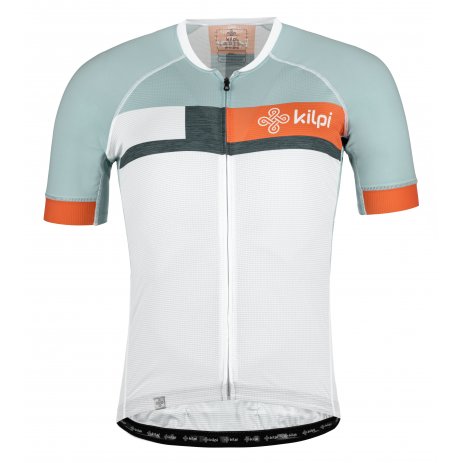  Pánský cyklistický dres KILPI TREVISO-M MM0040KI BÍLÁ 