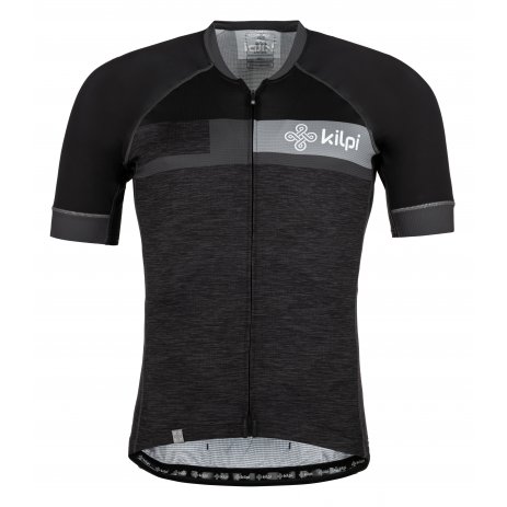  Pánský cyklistický dres KILPI TREVISO-M MM0040KI TMAVĚ ŠEDÁ 