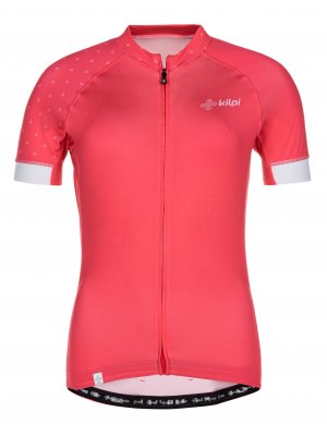 Dámský cyklistický dres KILPI WILD-W ML0042KI RŮŽOVÁ