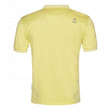  Pánské funkční triko KILPI COLLAR-M MM0020KI ŽLUTÁ 