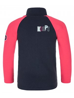 Dívčí mikina KILPI FLEEDY-JG MJ0024KI RŮŽOVÁ