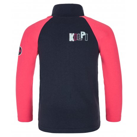  Dívčí mikina KILPI FLEEDY-JG MJ0024KI RŮŽOVÁ 